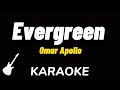 Omar Apollo - Evergreen | Karaoke Guitar Instrumental