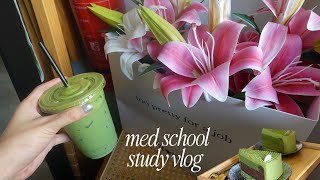 med school study vlog 🧠 | neurology, anatomy test prep, lots of matcha, productive week at uni