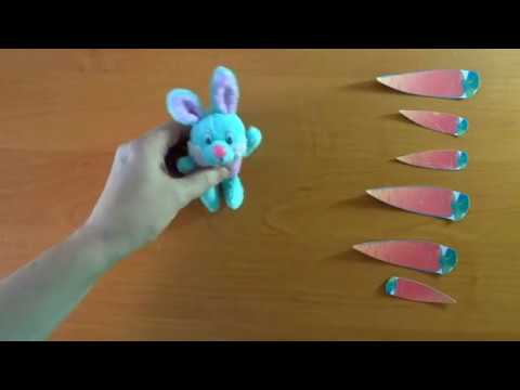 Изучаем величины, развивающая игра: большой- маленький для детей 1,5-3 года.