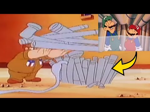 Super Mario Bros Super Show Dark moment The Brothers drown?