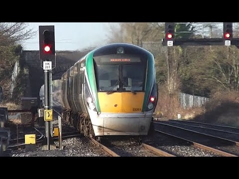 IE 22000 Class DMU Train number 22261 - Kildare Station