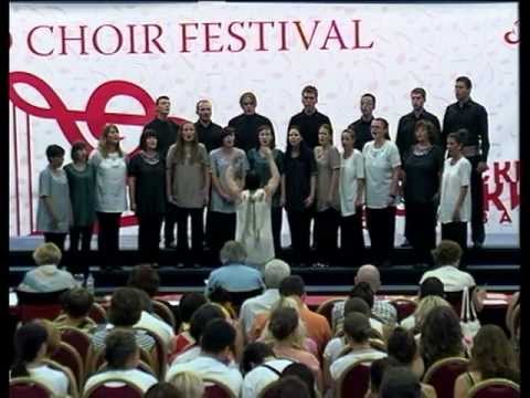Ohrid Choir Festival 2012 - Vocal ensamble "Ljube" Makedonsko oro by Todor Skalovski