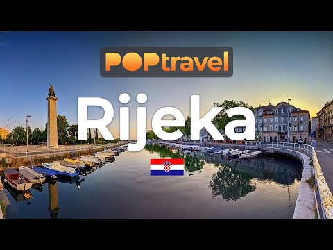 RIJEKA, Croatia 🇭🇷 - 4K with captions