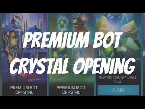 Transformers Forged to Fight Crystal Opening - 10 Premium Bot Crystals