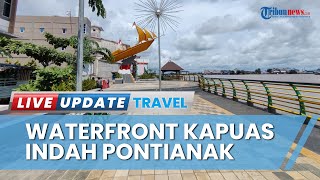 Wajib Dikunjungi! Waterfront Kapuas Indah-Senghie, Destinasi Favorit Nikmati Masjid Jami