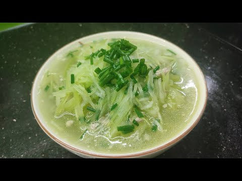 CÁCH NẤU CANH BẦU NGON NGỌT MÁT