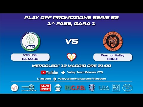 Serie B2: VTB LDM Barzago - Warmor Volley Gorle