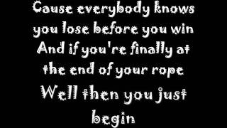 Daniel Powter - lose to win lyrics