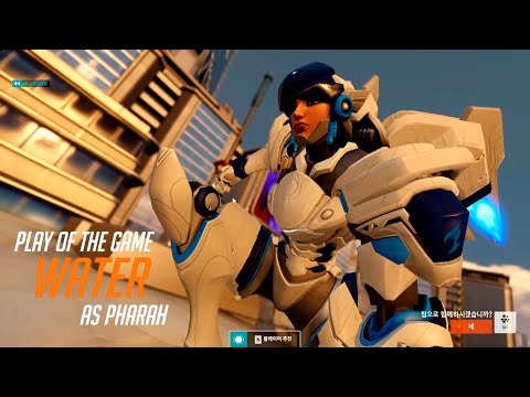 WATER INSANE PHARAH AND GENJI GAMEPLAY! POTG! [ OVERWATCH 2 TOP 500 ]