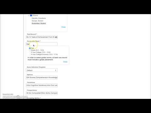 Wjiv Create Report