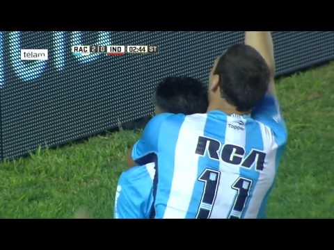 Gol de Bou // Racing 2-0 Independiente // Fecha 11 Primera División 2016/17
