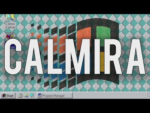 Calmira - A Windows 95 Interface for Windows 3.1 (Overview & Demo)