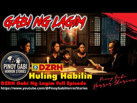 Gabi Ng Lagim DZRH 2026 - Huling Habilin Full Episode | DZRH Classic Radio Drama Jan 5, 2026