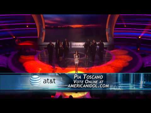 Pia Toscano - Don't Let the Sun Go Down on Me - American Idol Top 11 (2nd Week) - 03/30/11