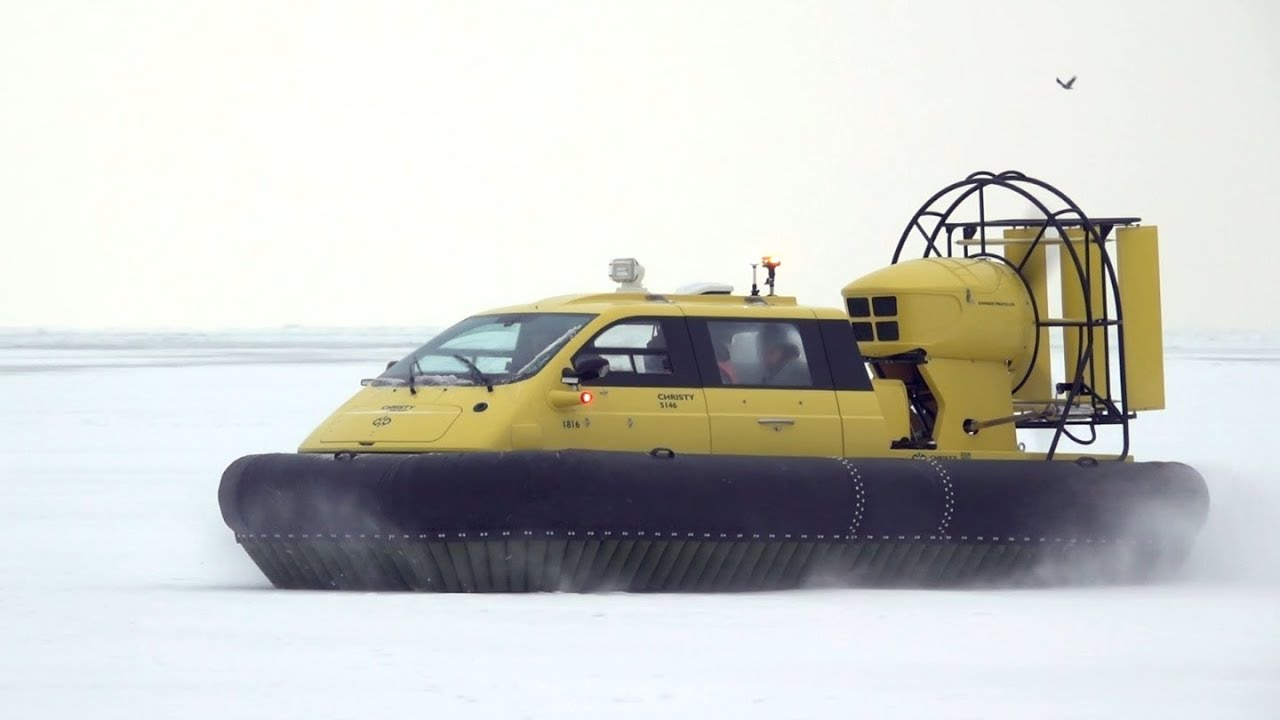 Test-drive hovercraft Christy 5146 FC