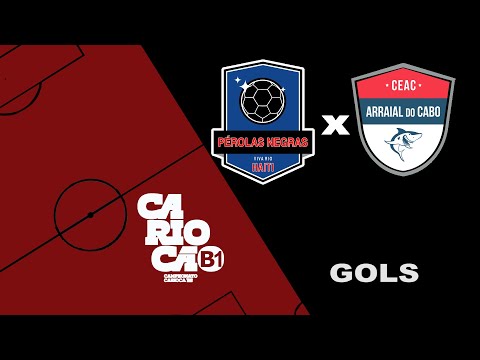 PÉROLAS NEGRAS 1X2 CEAC ARARUAMA - FINAL - JOGO DE IDA - CARIOCA SÉRIE B1 (2022)