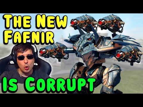 LOL! CORRUPT New SKADI FAFNIR is Broken! War Robots 7.5 Gameplay WR
