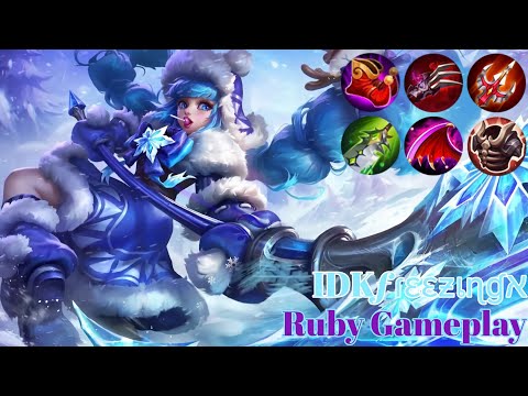 Queen Of Lifesteal Late Game Comeback | Ruby Gameplay By IDKƒɾεεƶเɳɠא | Mobile Legends:Bang Bang