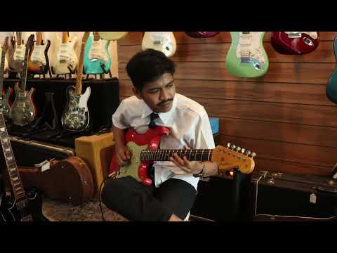 Fender Custom Shop’63 Michael Landau Fista Red Relic Over Sunburst 2023