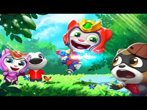TALKING TOM LITTLE WARRIOR Android iOS Gameplay #1