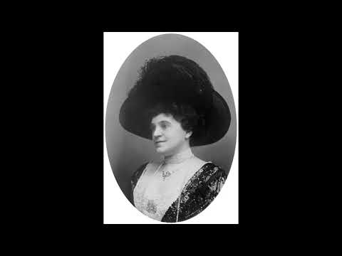 Marcella Sembrich (soprano) - The Nightingale (Alabiev) (1907)