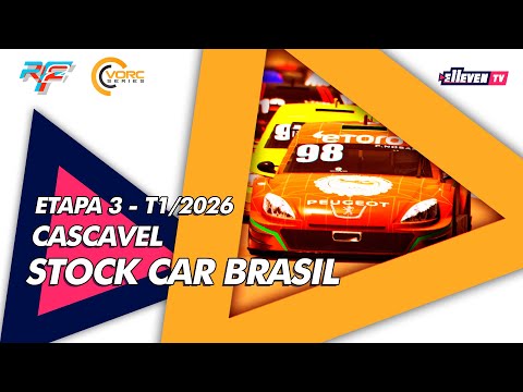VORC Series -  Stock Car Brasil | 3ª Etapa - Cascavel | 2026/1