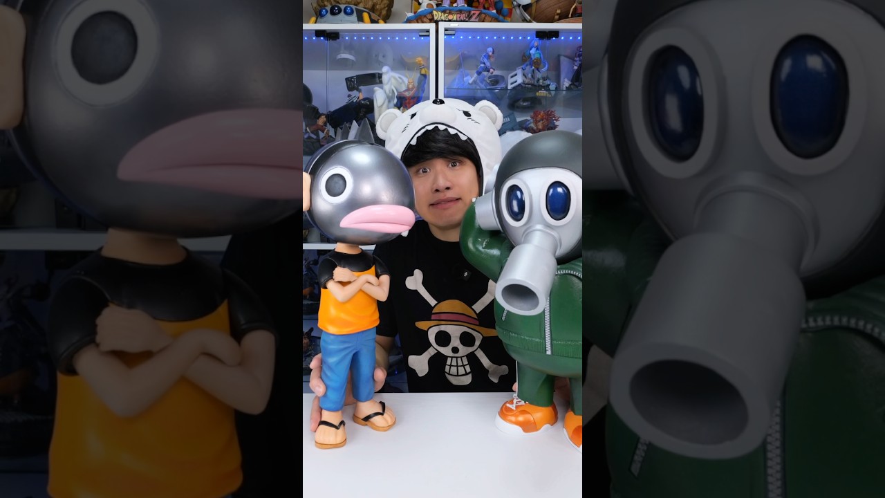 ほぼ100均にある物だけで尾田栄一郎さん作ってみた！I tried making Eiichiro Oda using almost only stuff from the 100-yen shop!