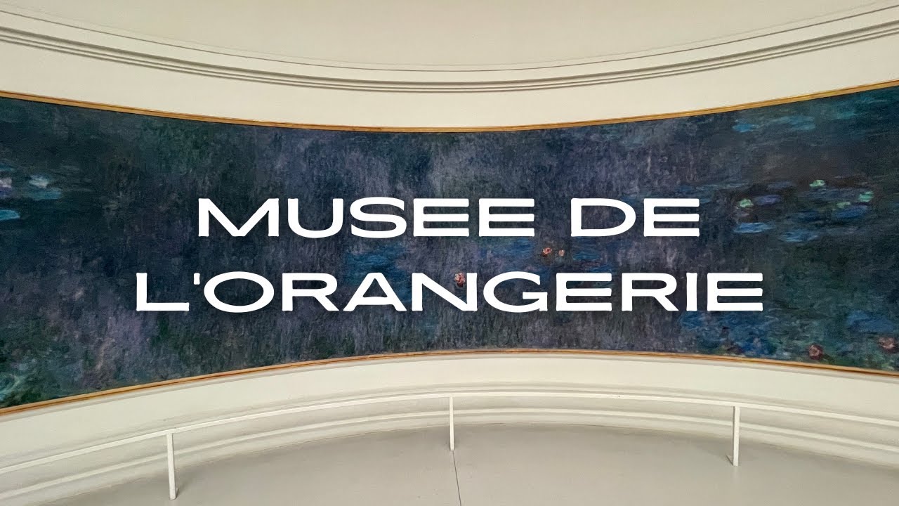 Get an exclusive glimpse of the L'Orangerie Museum!