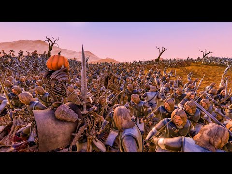 19000 GondorGrunts VS 20000 Hallowmans  - Ultimate Epic Battle Simulator 2 UEBS 2