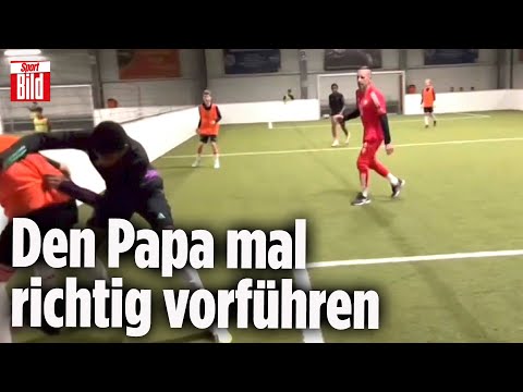 Franck Ribéry vom eigenen Sohn (12) gedemütigt | Viral daneben