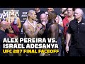 Israel Adesanya Vows 'One And Done' At UFC 287 Final Faceoff With Alex Pereira | MMA Fighting