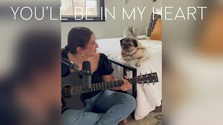 You&#39;ll Be In My Heart - Leslie Mosier singing to Doug The Pug