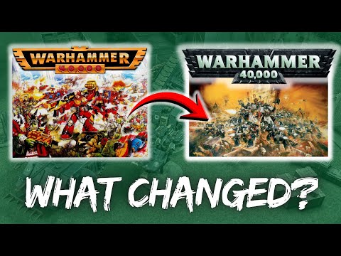 How Warhammer 40k changed between 2nd and 3rd edition | Rules