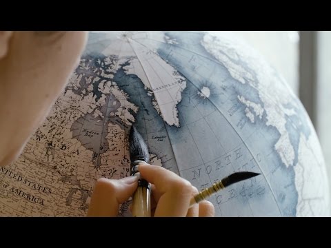 The Art of Handmade Globes