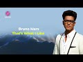 Bruno Mars - That's What I Like (Lirik Terjemahan)