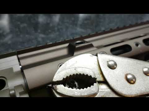 Wobble removal disassemble front end rail Tokyo Marui TM Delta recoil HK416 M4