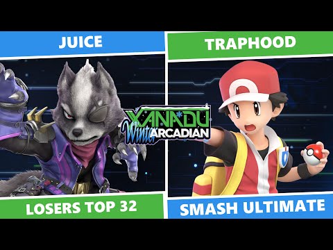 Xanadu Winter Arcadian 2024: Losers Top 32 - Juice (Wolf) Vs. TrapHood (Pokemon Trainer) SSBU