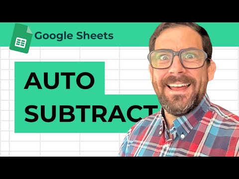 Cumulative Subtraction in Google Sheets