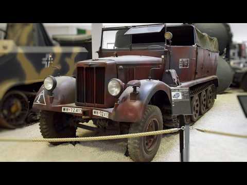 Sd.Kfz. 11 German half-track tractor from World War II