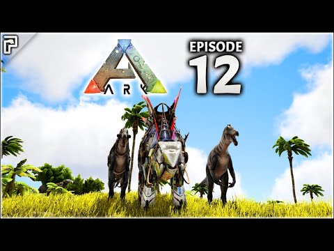 INSANE TEK STEGO TAME, RED LOOT & BARYONYX COUPLE! | Let's Play ARK: Survival Evolved [The Island]