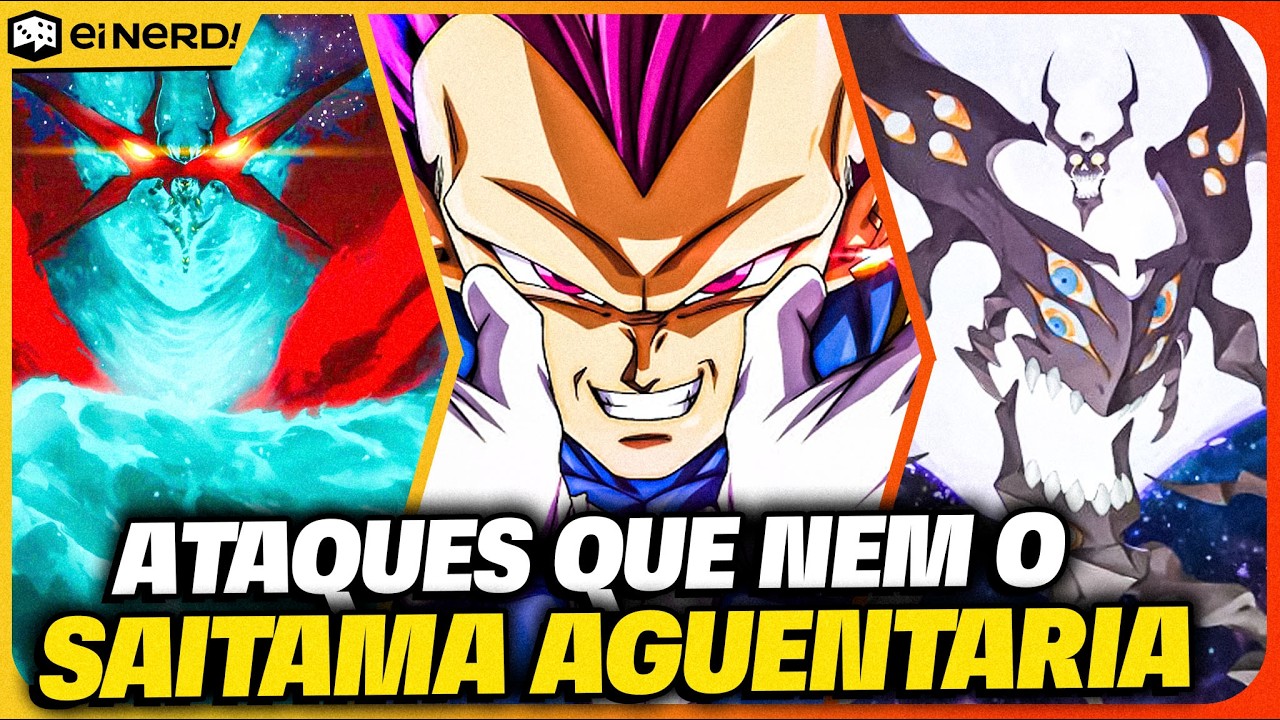 NEM O SAITAMA!? NINGUÉM SOBREVIVERIA A ESSES ATAQUES DE ANIME! VEJA POR QUÊ!