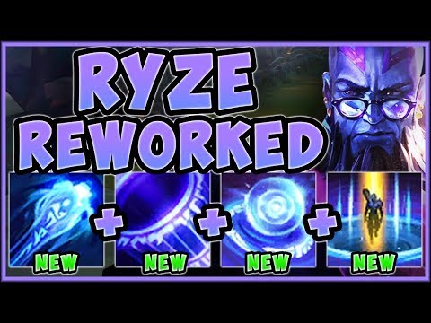 DID RIOT GO OVERBOARD? NEW RYZE IS ACTUALLY 100% OPPRESSIVE! RYZE TOP GAMEPLAY! - League of Legends