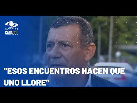 “La noté muy cansadita, muy parca”: papá de la sargento Karina Ramírez se reencontró con ella