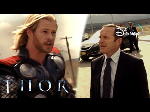Thor | Thor Makes Coulson Return Janes Stuff Scene | Disney+ [2011]