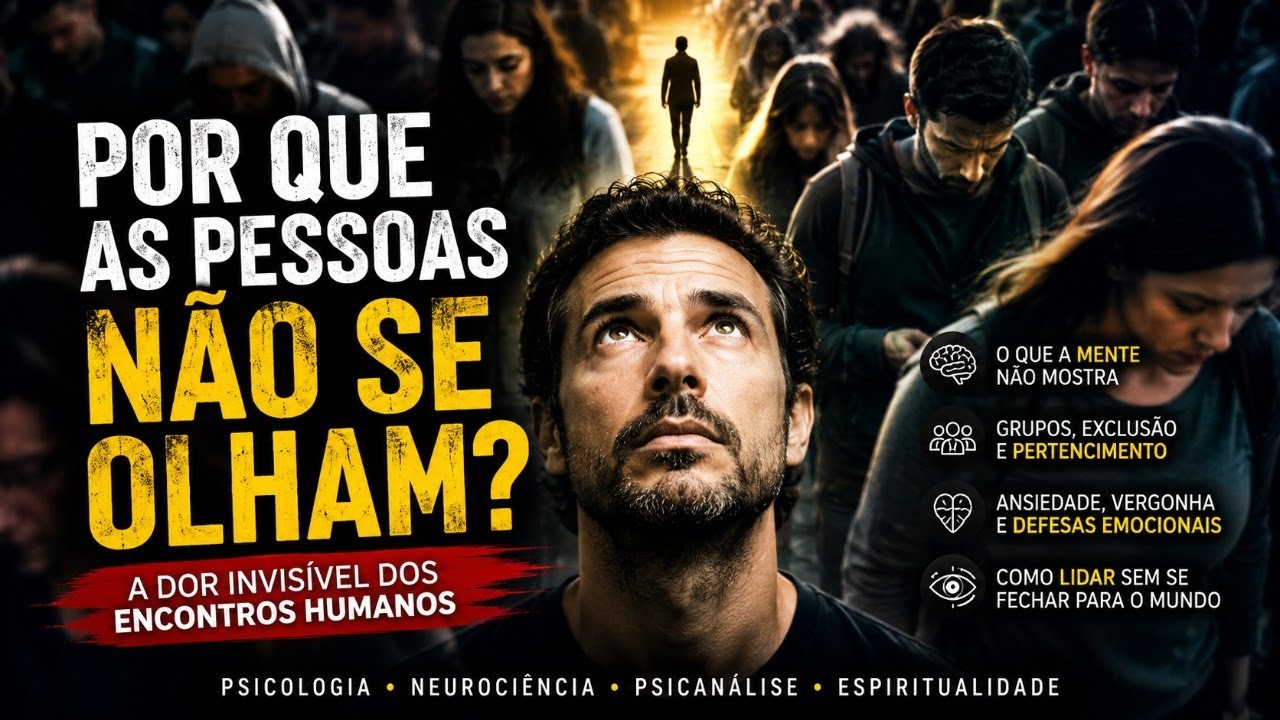 JÁ REPAROU QUE TEM GENTE QUE NÃO OLHA PRA VOCÊ?