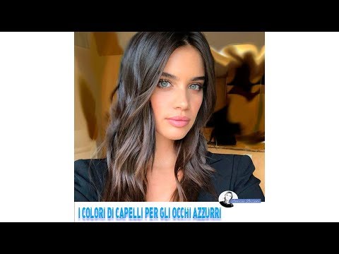 Colori capelli per occhi azzurri