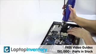 HP EliteBook 8460 8460P Touchpad Replacement - Palmrest Disassembly Take Apart