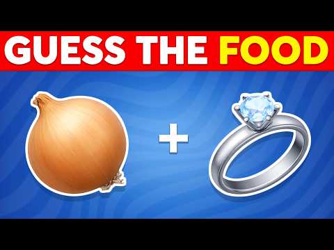 Guess The Food By Emoji 🍔🍟 Food And Drink Emoji Quiz | Quiz Galaxy