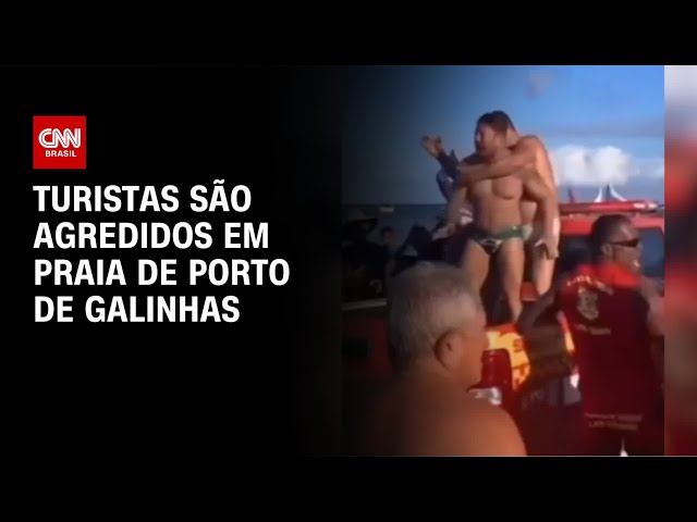 Casal de turistas é agredido após briga por cadeiras em Porto de Galinhas | BASTIDORES CNN