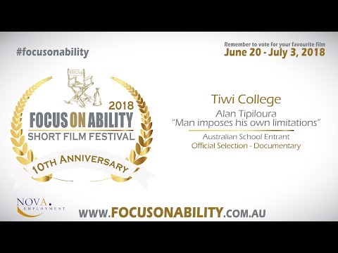 Alan Tipiloura “Man imposes his own limitations” film thumbnail